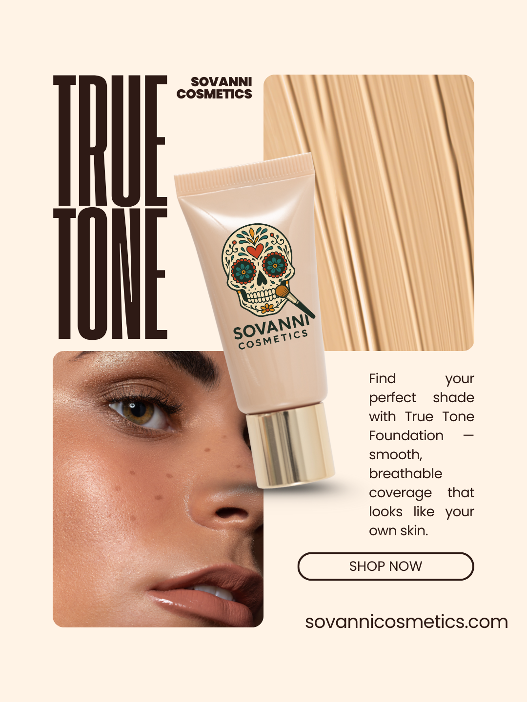 Sovanni True Tone Foundation Serum